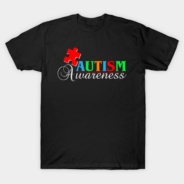 Autism Awareness T-Shirt by Mommag9521